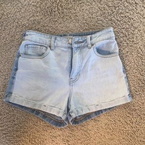 High Waisted Jean Shorts